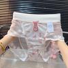 Large Chinese Style Underwear with Hollowed Out Print Chinese Style Comfortable and Sexy Lace Women's Triangle Pants