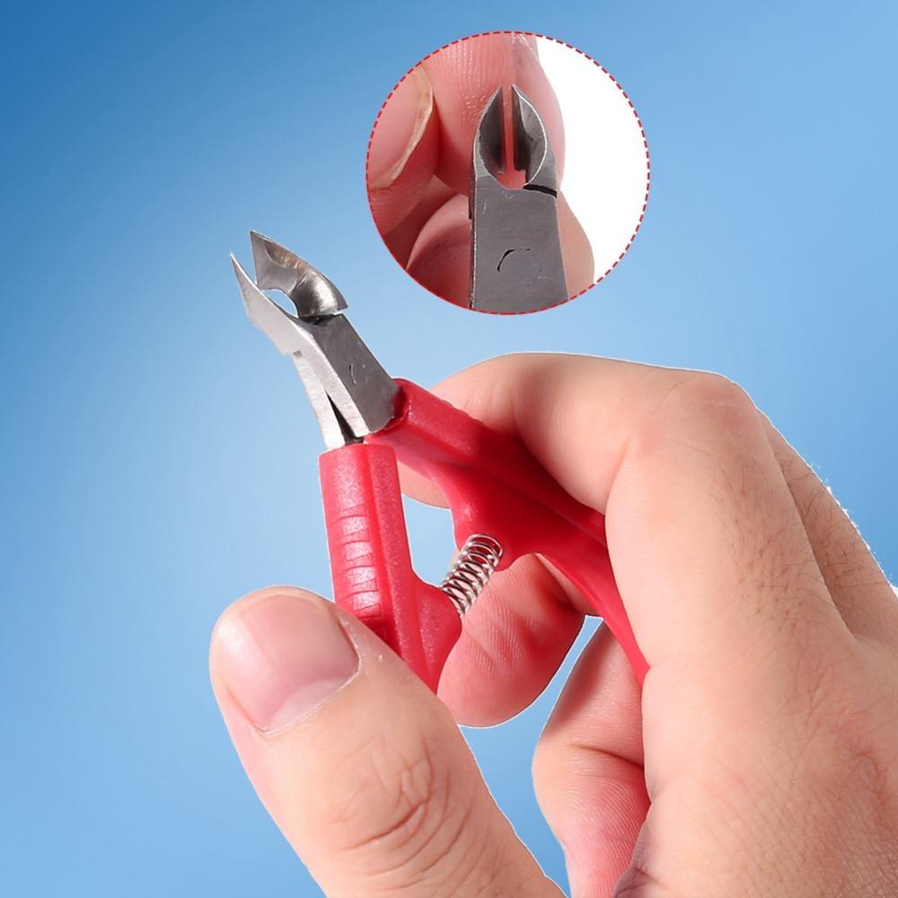 Stainless Steel Cuticle Plier Trimmer Finger & Toe Nail Trimmer Personal Beauty Nail Maintenance