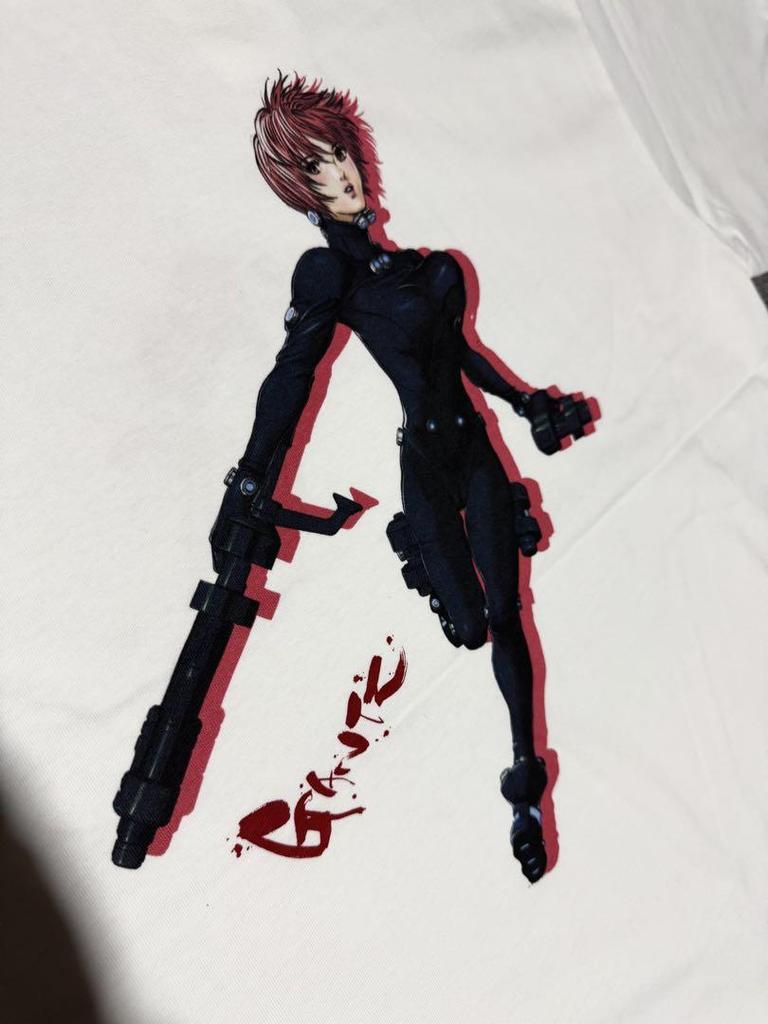 [USED] GANTZ Megumi Kishimoto Anime T-shirt XL size