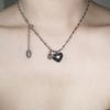 821WEBSERVICE heart spin necklace