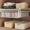 Schrank-Organizer-Behälter Unterregal-Aufbewahrungskorb Hängende Ausziehschublade Multifunktional Schlafzimmer Kleidung Ausziehbarer Korb