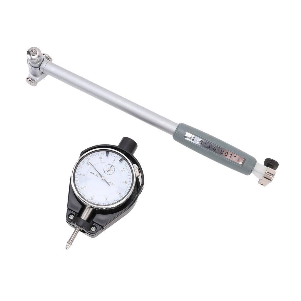 Dial Bore Gauge 2 6in 0.001in Accuracy Engine Hole Cylinder Measurement Gage for Bore Measure Cylinder Tool Kit