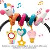 Baby Toys Colored Unicorn 0 12 Months Kids Bed Hanging Safety Seat Toy In Car Newborn Toys Mobile Baby Rattle Bebe Stroller Doll