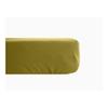 Palace Washed-dyed Pure Cotton Fitted Sheet 63 Threads/cm² South Wind - Palace Jasmine - 90 X 190 Cm 30 Cm Depth