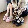 Cute Cartoon Snow Boots Women's Season Fashionable and Comfortable Warm Non-slip Short Boots