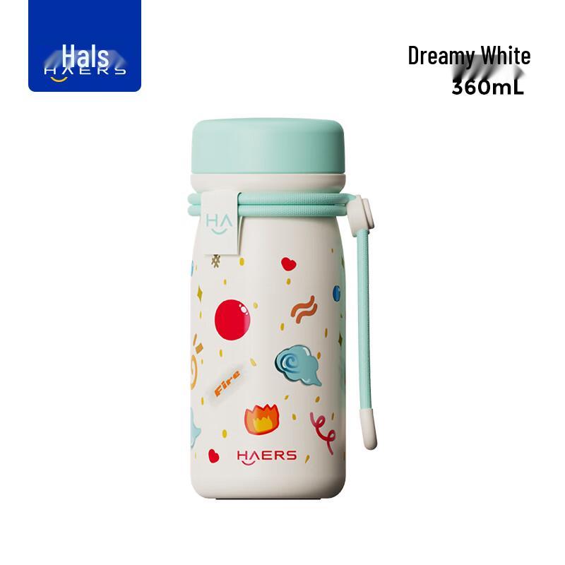 HAERS 360ml Yoyo Pocket Stainless Steel Thermos