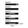 Van Hood Sticker For Fiat Fiorino 127 147 Panorama Qubo Combi Car Graphics Stripes Kit Decor Decal Camper Vinyl Auto Accessories