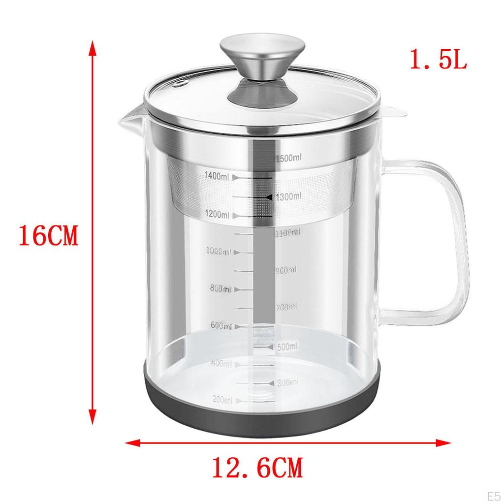 Glass Tea Infuser Pitcher Set for Refreshing Drinks
