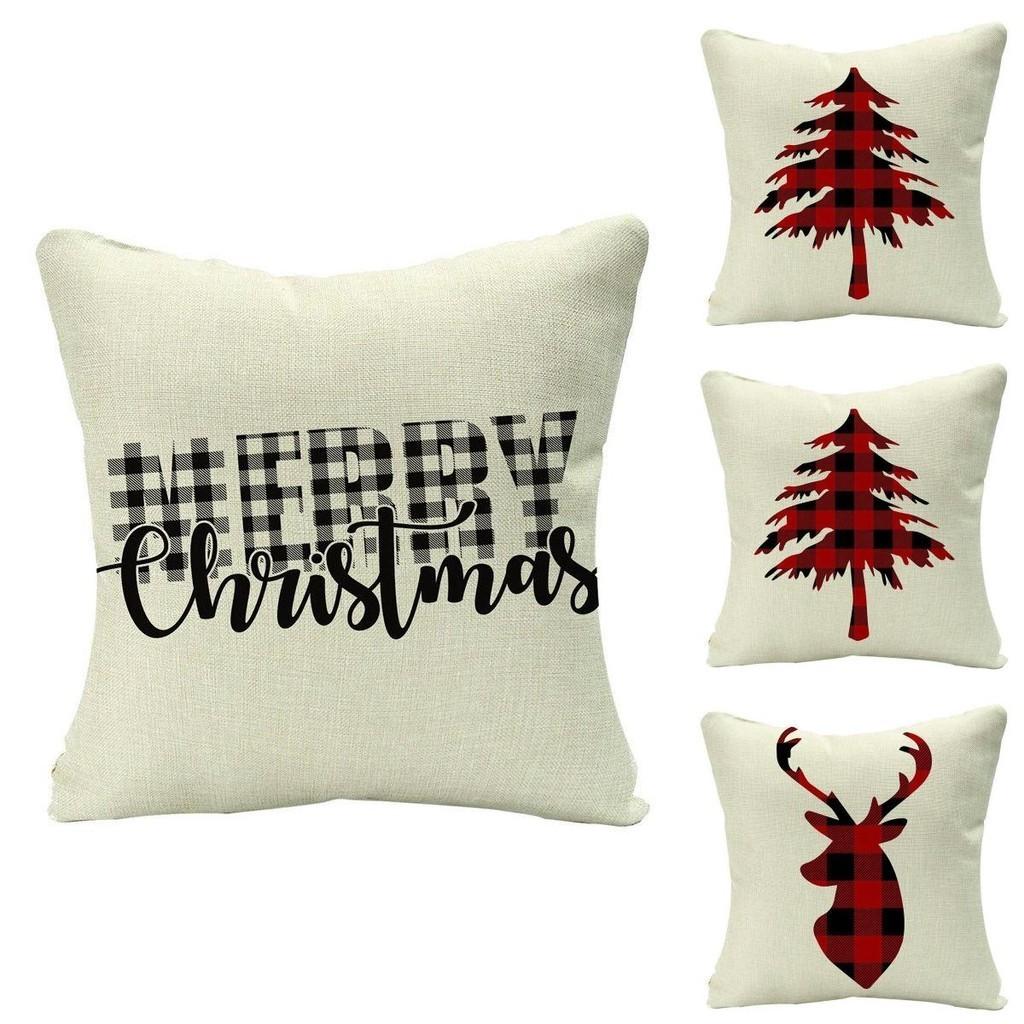 Charming Christmas Themed Cushion Cover Perfect For Your Sofa And Home Decor