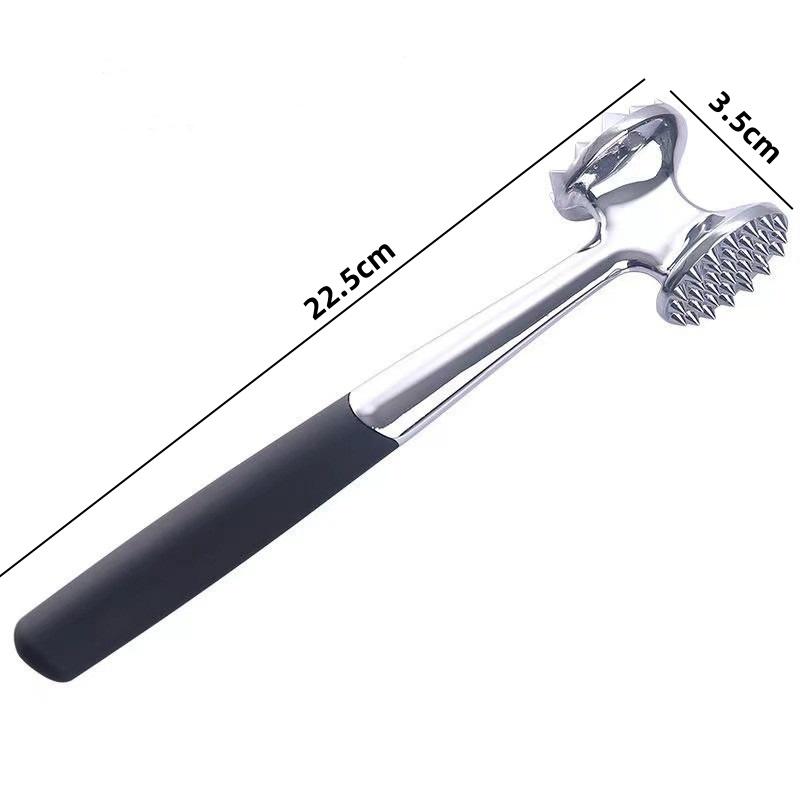 1pcs Hit The Meat Hammer Double-Sided Loose Meat Hammer Pork Steak Fluffy Tender Mince Hammer Creative Kitchen Tools