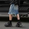 Small leather shoes new autumn niche design muffin casual big head leather shoes thick sole height increase black