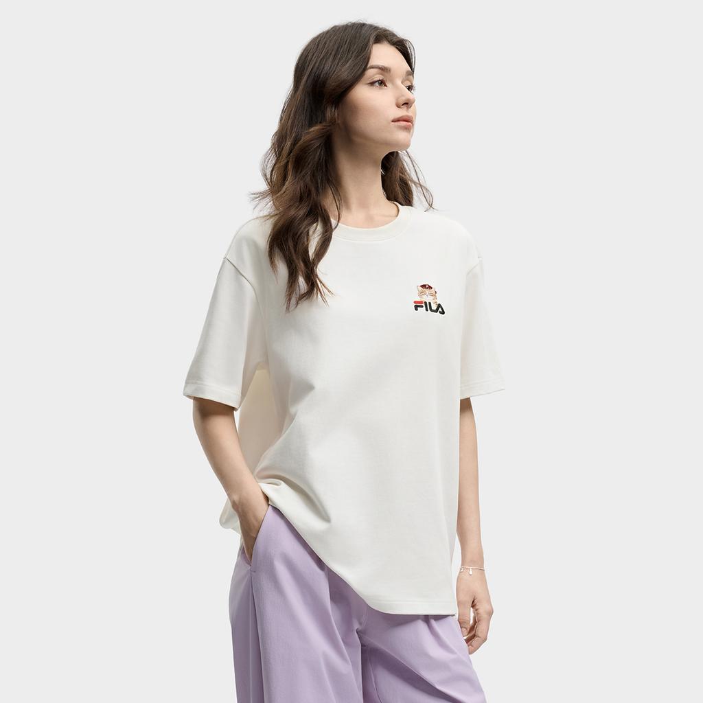 Fila ORIGINALE T Shirt Unisex Cloud White F51U629101FWT