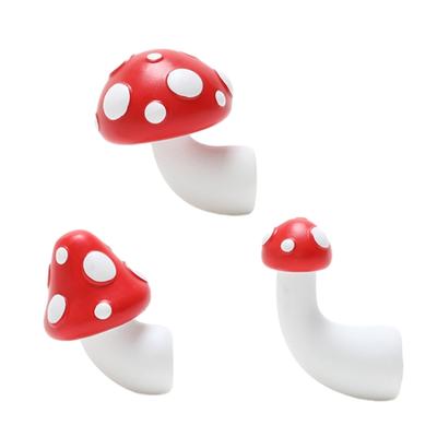 Magnesy na lodówkę 3D Grzyby Magnetyczne Naklejki na Zdjęcia Wiadomości Notatki Zabawka dla Dzieci Dekoracja Domu Kuchni Pamiątka
