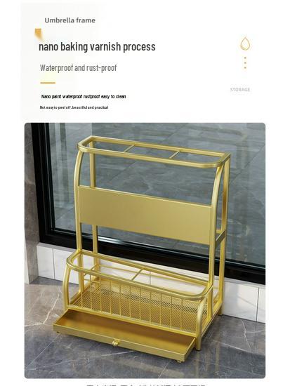Commercial Umbrella Stand for Offices, Hotels, Supermarkets, Banks, and Schools