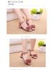 Summer 2024 Girls' High Heel Korean Style Sandals – Roman Princess Shoes for Little and Big Kids