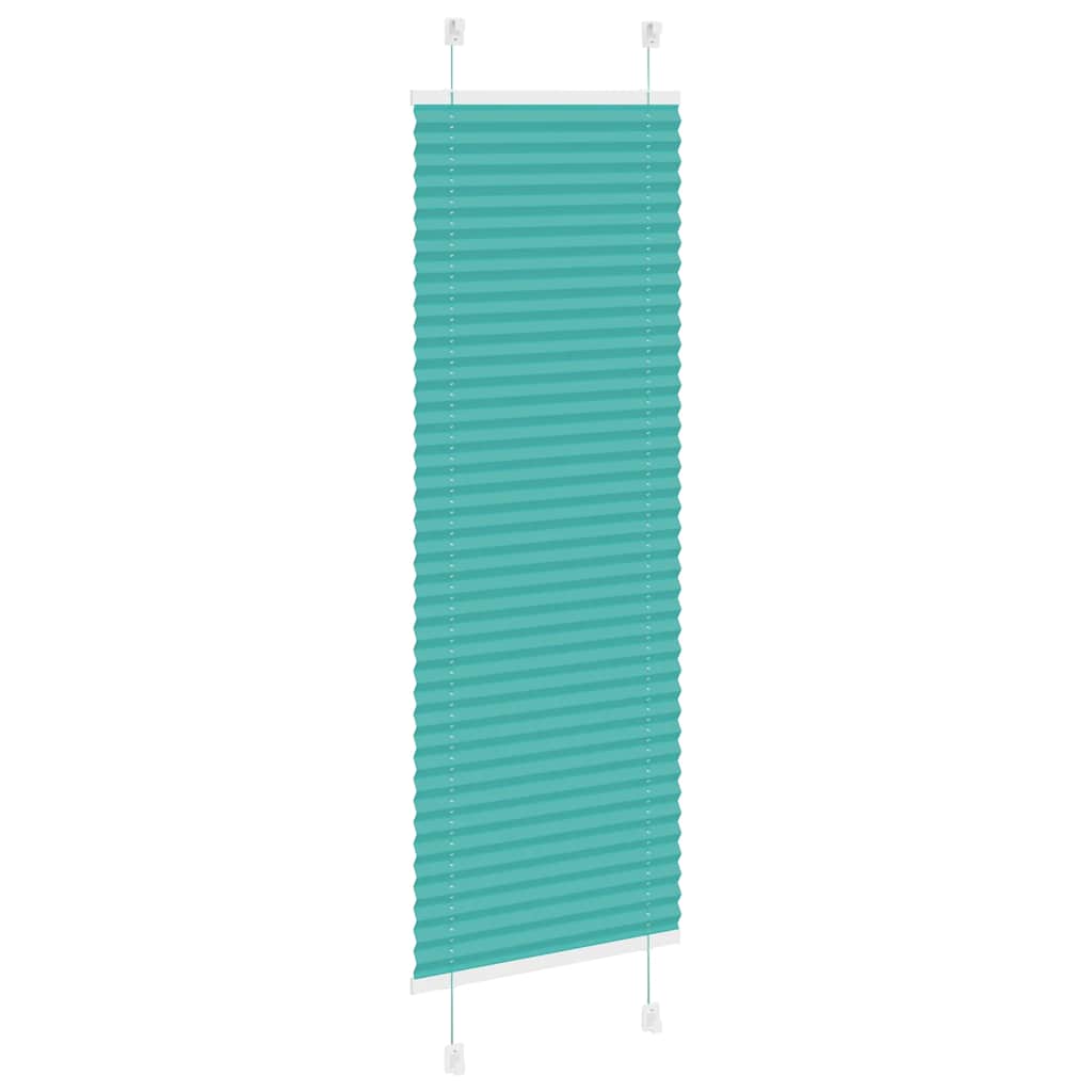 Roleta Plisowana Zielony Benzyna 40X150 Cm Szerokość Tkaniny