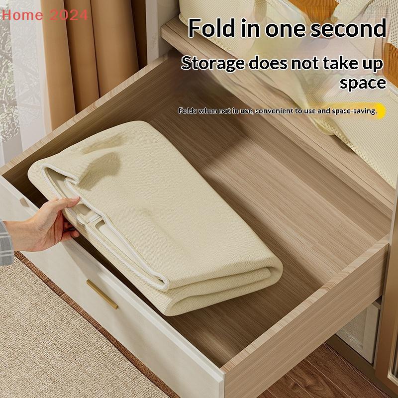 Large Capacity Non-Woven Fabric Storage Bag Thickened Dustproof Moisture Proof For Moving Clothes Organization Home Closet