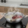 Divided Pot Gas Cooktop Safe Cookware Easy to Clean for Restaurant