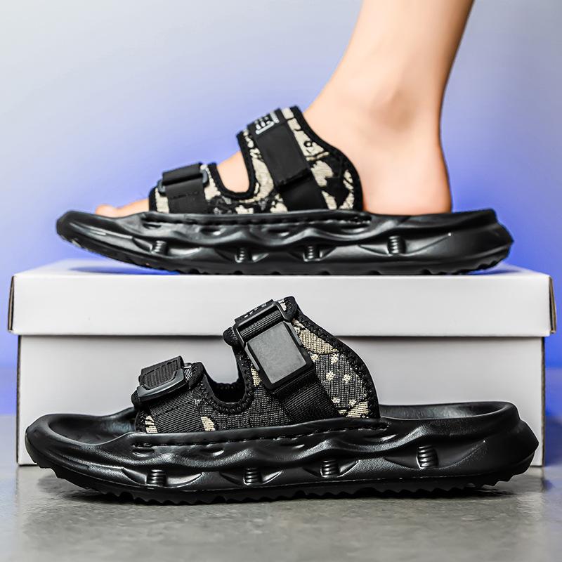 Sandals wear non-slip youth casual sports beach shoes wear-resistant non-slip cool slippers summer