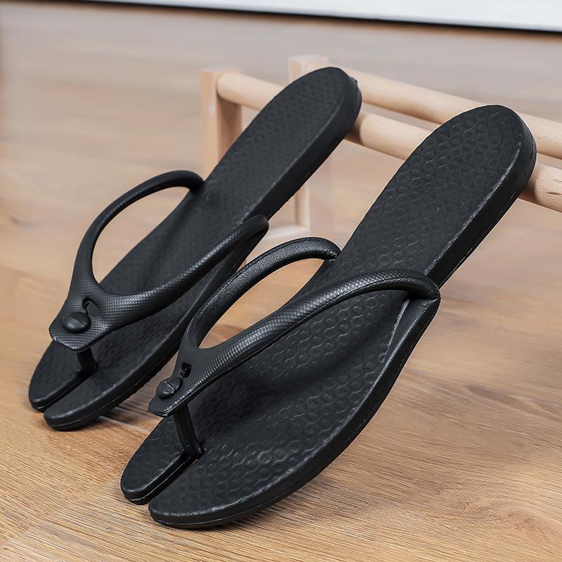 Summer  Slippers Beach Shoes Couples Portable Flip-Flops Travel Home Lightweight Sandals Outdoor Slides Solid Color Comfortable