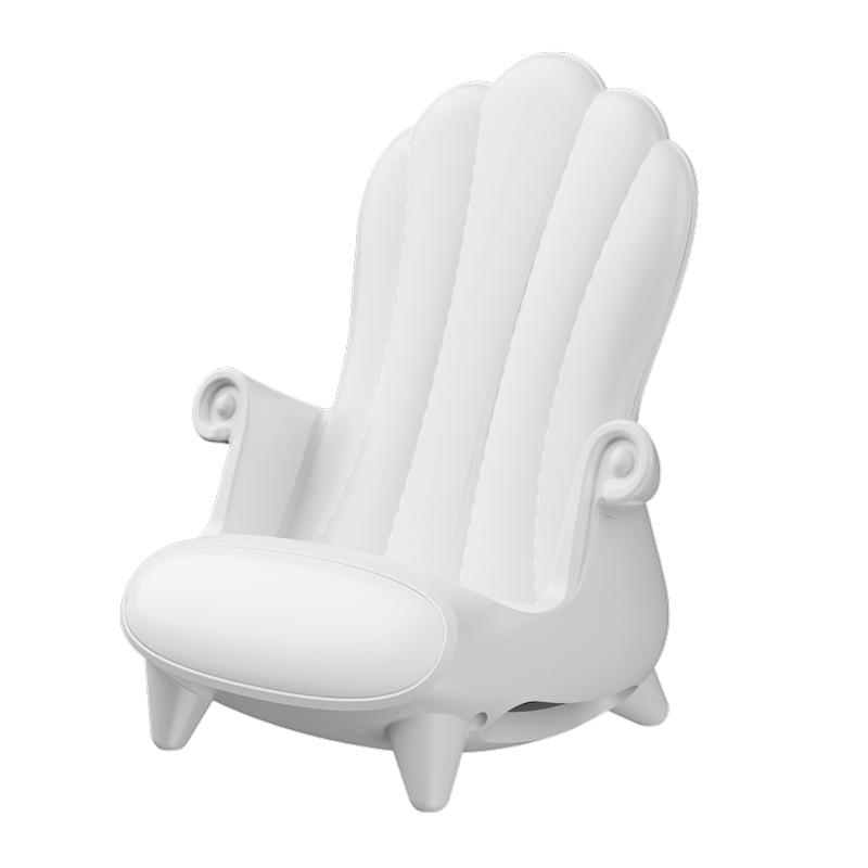 Supporto per telefono da tavolo Supporto per ricarica rapida da 15 W Luce notturna a led Aromaterapia Altoparlante Raffreddamento Caricatore wireless magnetico Universale