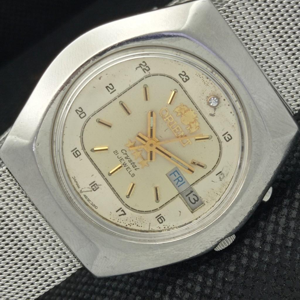 

Б/У ORIENT AUTOMATIC 46941 JAPAN MENS WATCH a314093-1 Sku604-a314093