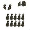 10Pcs Small Bronze Bell Vintage Tinkle Bells Gift Crafts Mini Hanging Decoration Door Wind