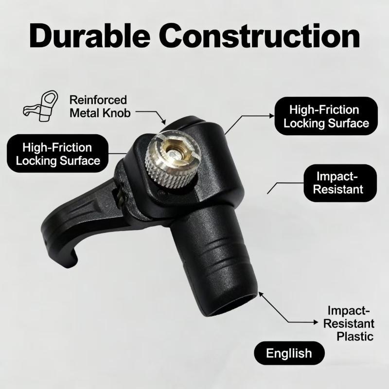 Trekking Pole Lock Buckle 1Pcs External Lock 14mm 16mm Durable Accessory for Outdoor Mountaineering Hiking
