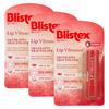Blistex Vibrance Lippenbalsam Rosenrot 3,69g 3 Stück