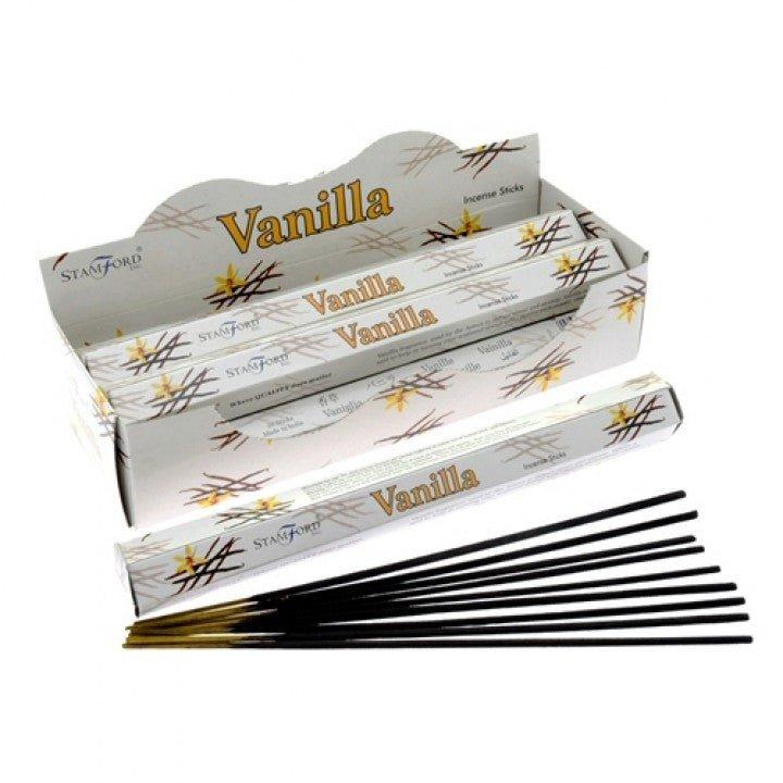 Vanilla Incense Sticks 20 Count Stamford