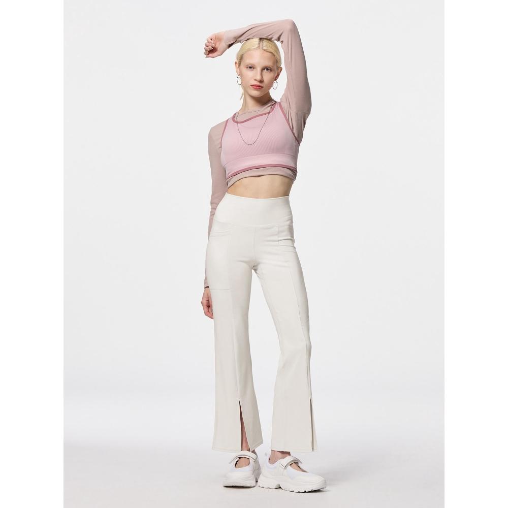 

GU by Uniqlo Мягкие комфортные расклешенные леггинсы Ga 01 OFF WHITE/S