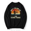 Oversized Streetwear Clothing Don't Follow Me I Do Things MTB Mountain Bike RMX Biking Graphic Fashion Hoodie Sweatshirt Sweater