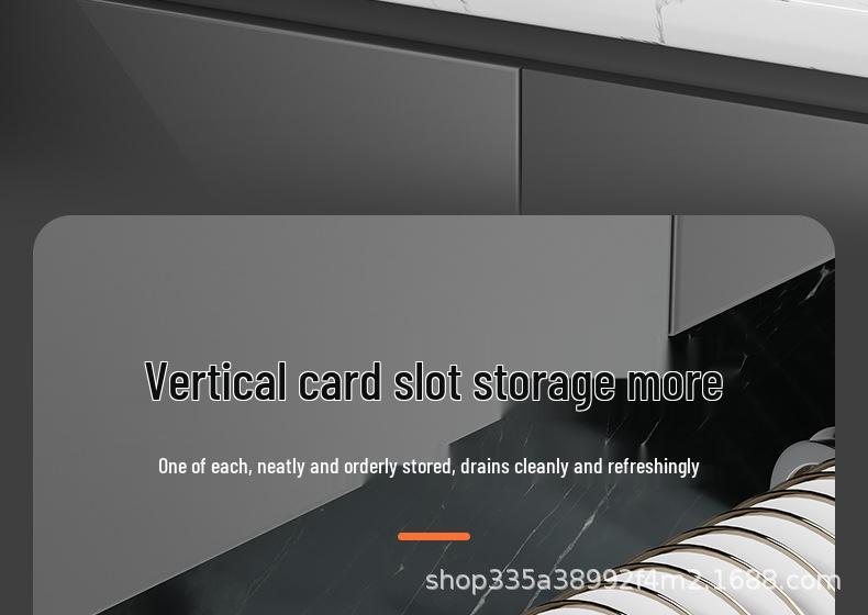 Multi-functional Stainless Steel Kitchen Sink Rack for Dishwashing and Storage