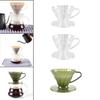Resin Coffee Dripper Mug Reusable DIY Making Portable for Filter Tool Cup Accessories , A