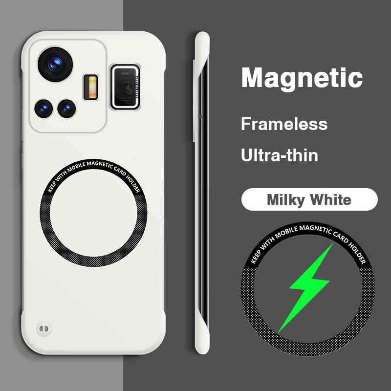 

Hard PC Magnetic Frameless Phone Case for Oppo Realme GT Neo 5 Neo5 GT 3 GT3 5G Slim Candy Original Luxury Shockproof Back Cover realme GT3