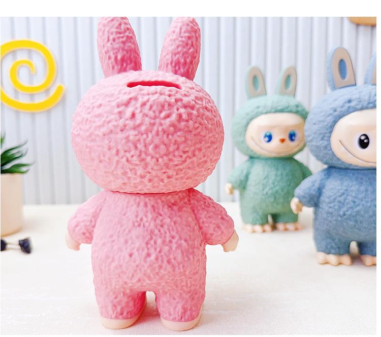 Labubu Roztomilé Prasátko Figurka: Spořicí nádoba na mince pro děti a studenty