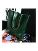 Harajuku Themed Waterproof Pu Tote With Embossed Design For Urban Casual And Travel
