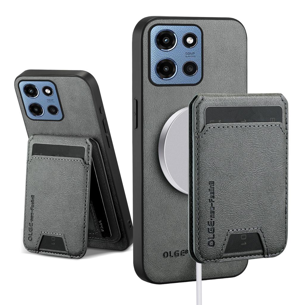 Wallet Card Holder Case for Motorola Moto G Power 5G Play 2025 2024 Magnet Cover Leather for Mag-safe Stand Shell Soft Fundas
