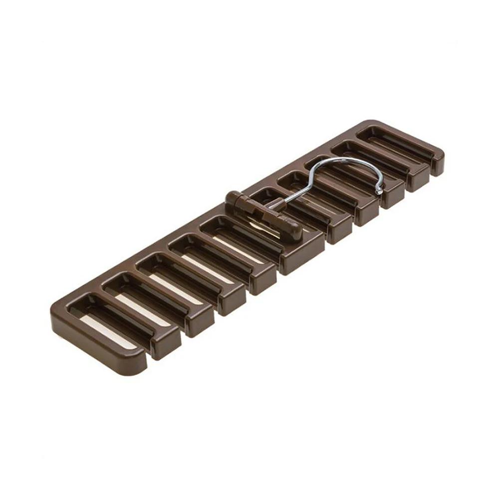1PC Multifunctional Belt Organizer Tie Organizer Belt Hanger Wardrobe Organizer Hanger Tie Scarf Rack Silk Scarf Rack