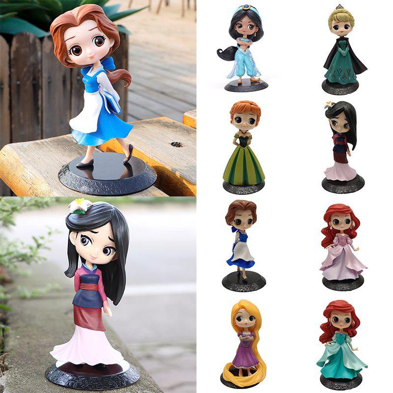 Enchanting Disney Princess Action Figures Anna Elsa Ariel Rapunzel Perfect For Girls Gifts