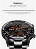 Men's Multifunction Sports Smartwatch with Bluetooth Calling, Health Monitoring, Blood Pressure, Heart Rate, and Large Touch Screen.