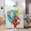 Cute Bear Blanket Suitable All Seasons Soft Comfortable Sofa Office Home Blanket Holiday Birthday Gift Blanket Soft And Comfortable