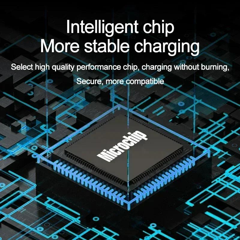 3 In 1 Wireless Charger Pad Ultra thin Desktop Mobile Phone Fast Charging Station USB PD For iPhone 16 15 14 13 IWatch Airpods