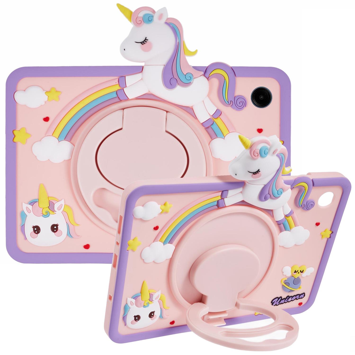 

Для Samsung Galaxy Tab A9 силиконовый чехол подставка милый чехол для планшета лошадь A