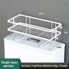 Non Perforated Toilet Storage Rack Bathroom Miscellaneous Multifunctional Home Organizer Supplies