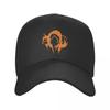 Klassische Metal Gear Solid Fox-Logo-Baseballkappe für Unisex-Damen, individuell verstellbare Unisex-Videospiel-Vatermütze, Sommermütze