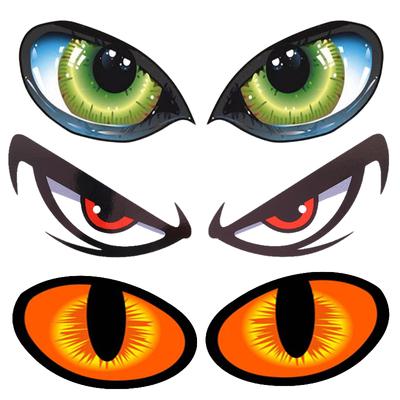 Auto Kreative Aufkleber Tier Auge Styling Reflektierende Aufkleber Aufkleber Auto Tür Stoßstange Windows Cartoon Auge Aufkleber Dekor