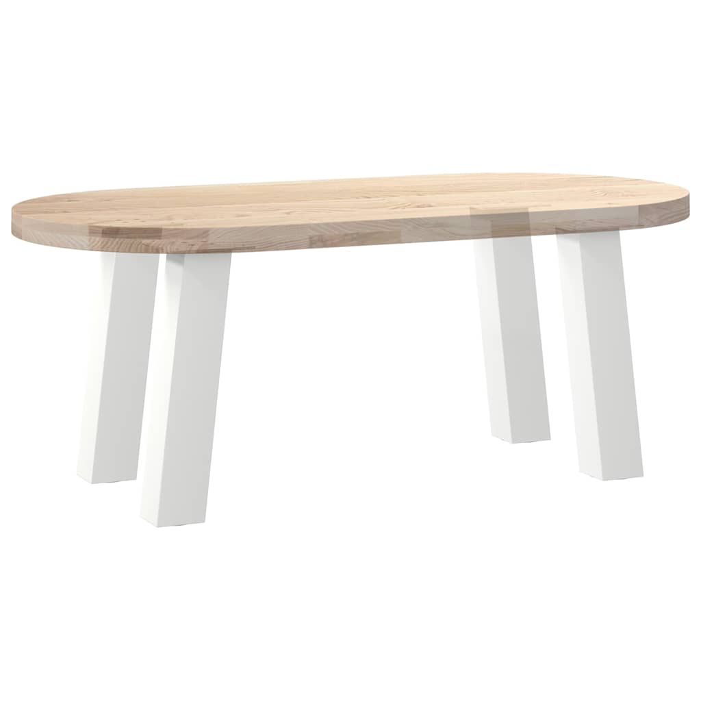 Vidaxl Nogi Do Stolika Kawowego, 4 Szt., Biale, 42 Cm, Stal