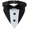 Dog Collar Pet Wedding Bow Tie Scarf Adjustable Dog Neckerchief Bowtie Collar  Pet Formal Costume for Puppy