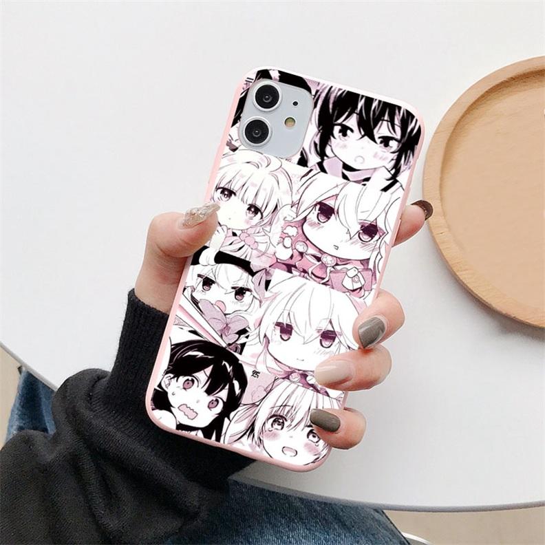 Pro Xiaomi Mi Redmi Note 11 11T 12 10 10T 5 7 9 8 8T 9T Poco M3 F3 X3 Pro 9C 9S 10S A3 9 Lite Anime Kawaii Japonská dívka Pouzdro